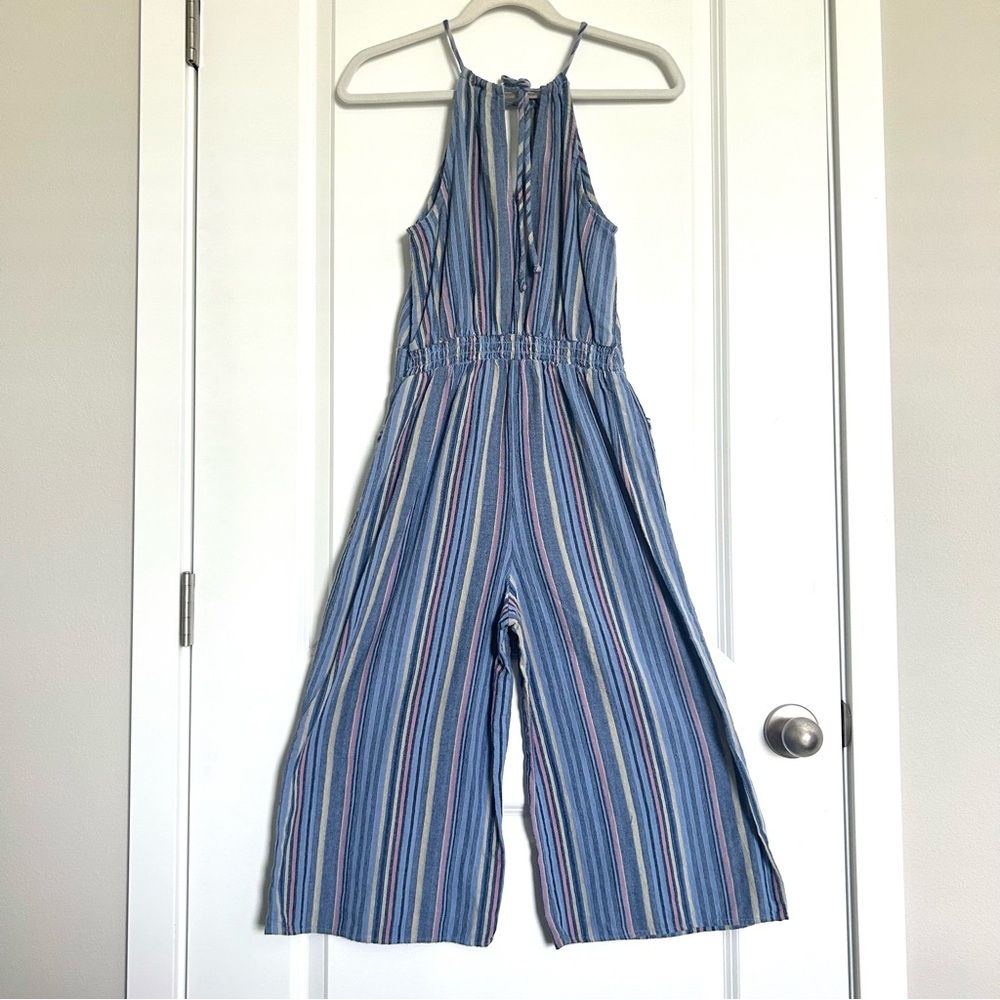 Universal Thread Striped Sleeveless Jumpsuit - Picture 2 of 6